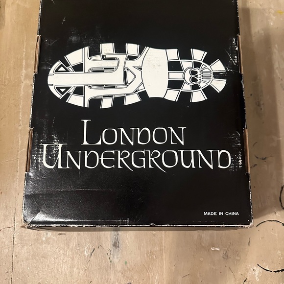 Women's Brown Leather Ankle Platform Boots - Picture 8 of 8